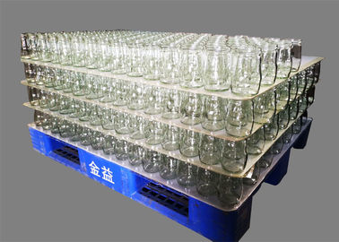 Stootkussens van de Eco de Vriendschappelijke Plastic Laag op Pallets voor het Vervoer van Glasflessen